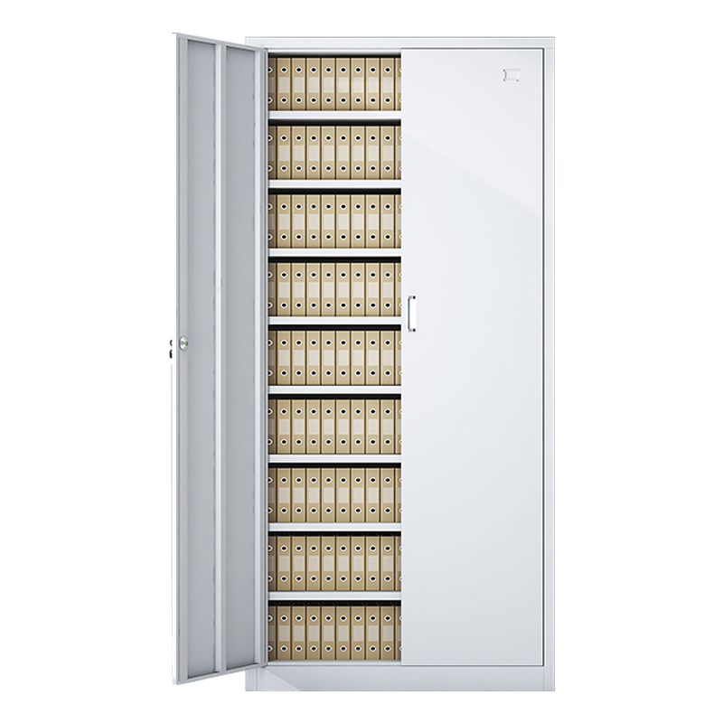 东升顺收纳柜财务档案柜资料柜加厚文件柜办公室带锁铁皮柜凭证柜九层