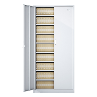 东升顺收纳柜财务档案柜资料柜加厚文件柜办公室带锁铁皮柜凭证柜九层