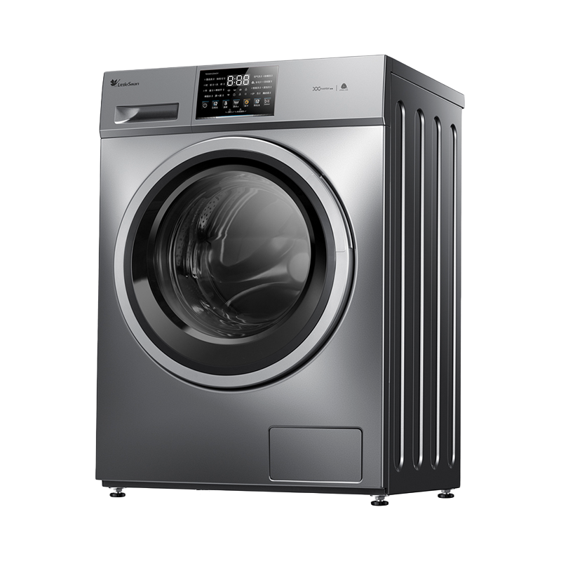 小天鹅(LittleSwan)洗衣机10公斤变频洗烘一体机手机智控滚筒洗衣机全自动智能烘干调控时间TD100V23WDY