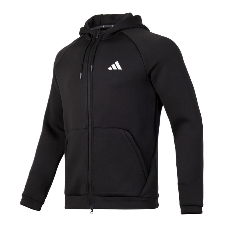 Adidas阿迪达斯男装新款运动服针织连帽夹克外套IX5706 ZP