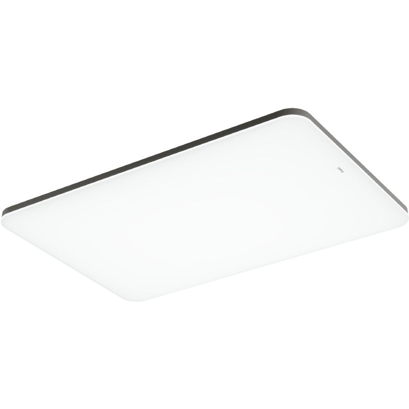 欧普照明客厅吸顶灯黑色现代简约超薄百搭米家智控灯具卧室灯