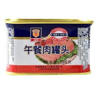 上海梅林午餐肉罐头198g火锅食材三泡面螺蛳粉搭档即食火腿肠