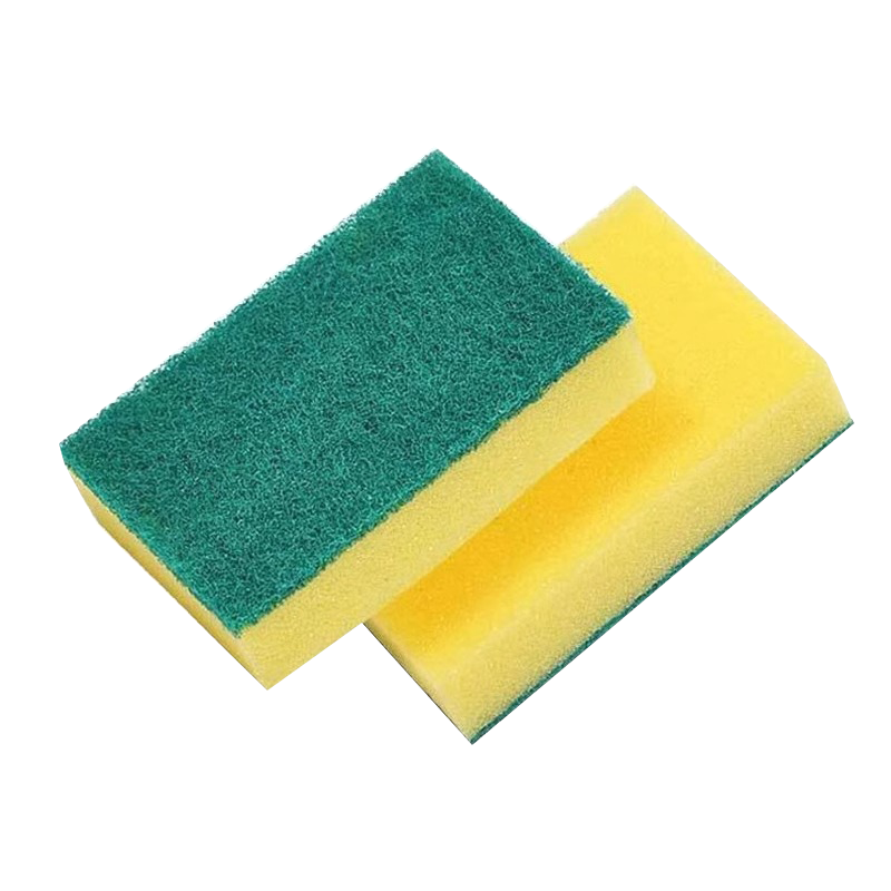 [1个装]双面清洁海绵刷厨房洗碗海绵擦洗刷神器魔力纳米清洁擦百洁布去污