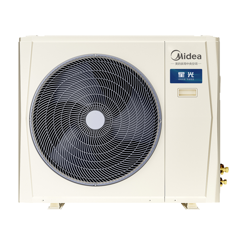 美的家用中央空调(Midea)智能家电6匹一拖多全直流变频星光多联机风管式小多联机MDS-140W-D02-XG一拖五