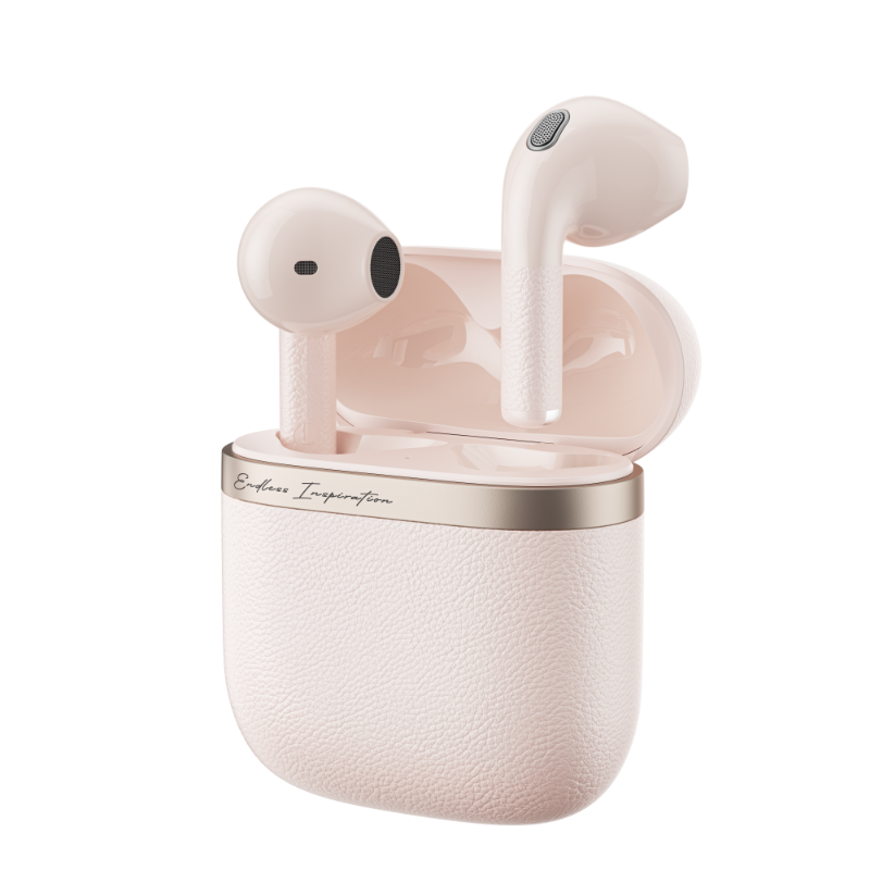 EDIFIER/漫步者花再EVO Air真无线蓝牙耳机降噪通话半入耳运动舒适不痛耳2024新款适用于华为苹果小米 迷雾粉