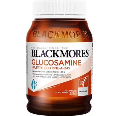 BLACKMORES 澳佳宝 维骨力葡萄糖胺 1500毫克 180片/瓶 澳洲进口 膳食营养补充剂