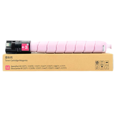 才进王者版C7070红色粉盒六代VI 适用富士施乐ApeosPort C6570 C5570碳粉盒C4570 C3570