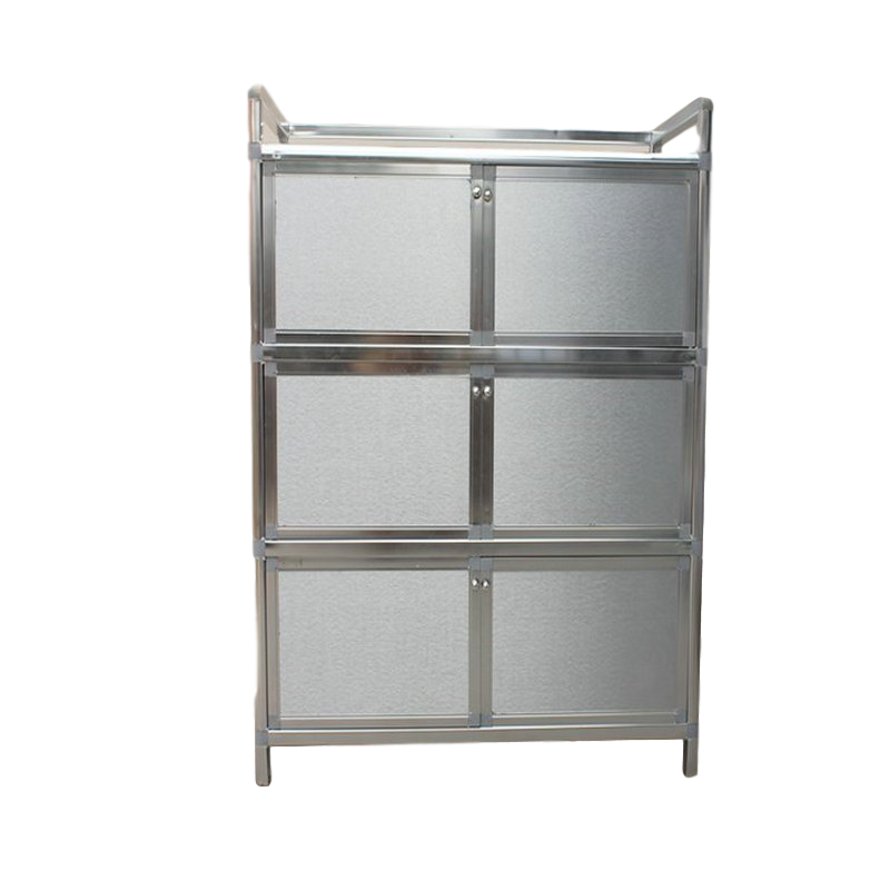 逐鹿中原不锈钢茶水柜碗柜橱柜餐边柜LH-295铝合金收纳柜多功能储物柜
