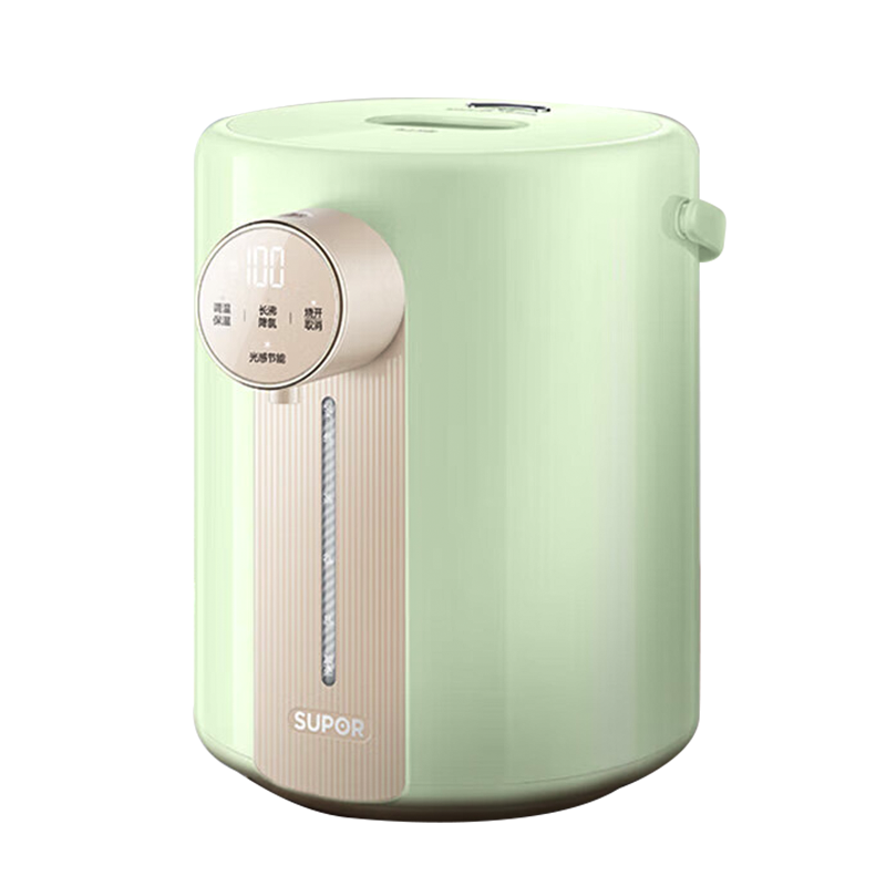 苏泊尔(SUPOR)电热水瓶热水壶5L容量保温瓶11段调温316L不锈钢烧水壶底座分离一键除氯大屏显温SW-50S90A
