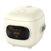 美的(Midea)电饭煲1.2L家用迷你智能萌趣电饭煲黑晶内胆电饭煲MB-FB12X1-306E大眼萌电饭煲