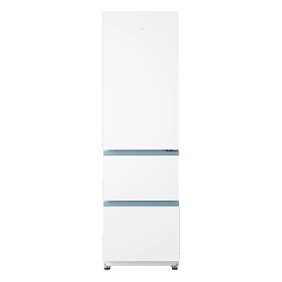 海尔冰箱310L三门白色风冷无霜出租房小冰箱一级能效家用电冰箱BCD-310WGHD3E7WV