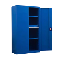 鑫升顺重型工具柜加厚物件工具储物柜工厂铁皮柜汽修厂零件收纳柜蓝色四层一抽