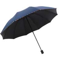十澄 手开晴雨伞 QYS-304 23寸 10骨 蓝色