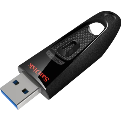 闪迪 (SanDisk)512GB USB3.0 U盘 CZ48至尊高速 黑色 读速130MB/s 经典USB3.0 U
