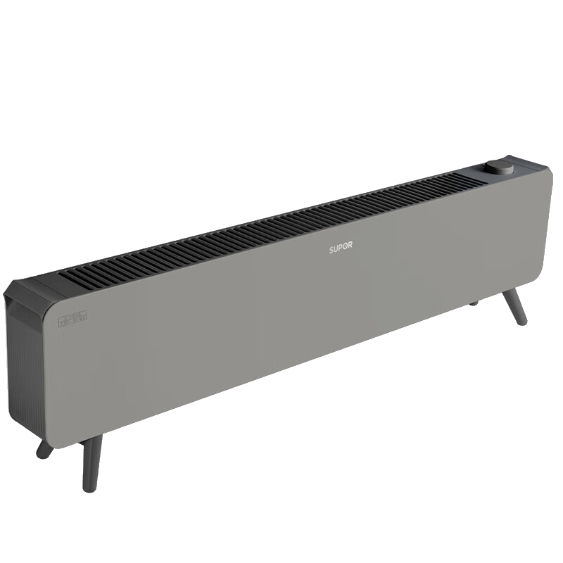 苏泊尔(SUPOR)石墨烯踢脚线取暖器家用2200W 移动地暖浴室防水电暖器片快速升温 居浴两用 SHC-L91A-22