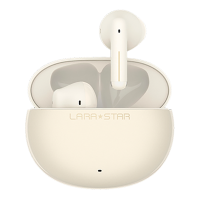 EDIFIER/漫步者小精灵LSF1真无线蓝牙耳机半入耳式2023新款男女生音乐耳机 月光白