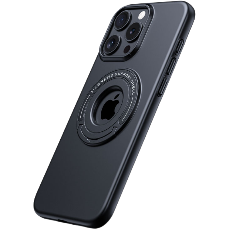 KONEL 适用苹果16羽绒隐形支架磁吸壳16pro新款手机壳16promax防摔手机壳16plus保护套