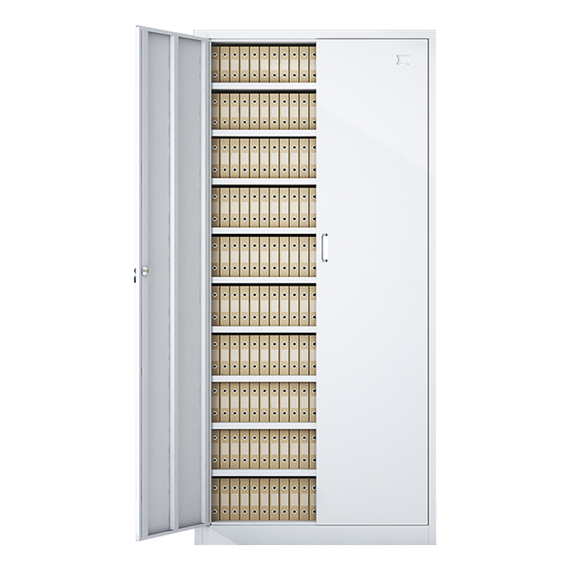 鑫升顺收纳柜财务档案柜资料柜加厚文件柜办公室带锁铁皮柜凭证柜十层