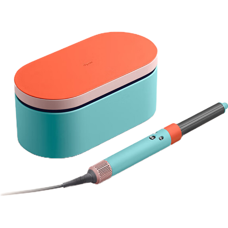 戴森(DYSON)多功能美发棒 Airwrap Complete空气卷发棒 多功能合一 旗舰套装 彩陶波普 长发版