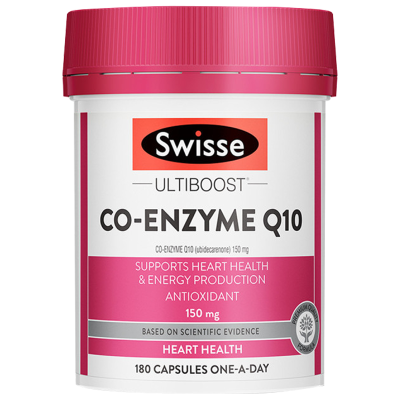 Swisse辅酶Q10胶囊150mg 180粒/瓶装 澳洲原装进口 大包装