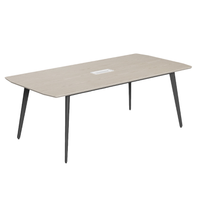 逐鹿中原办公桌免漆板会议桌AA033办公桌钢脚洽谈桌
