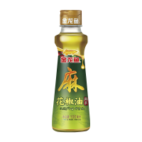 香满园芝麻油180ml+金龙鱼花椒油100ml 家用香油火锅油碟蘸料凉拌