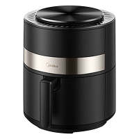 美的 Midea空气炸锅 MF-KZ45E101XM 少油大容量家用智能电炸锅4.5L煎炸锅Wifi版可定时可定温薯条机