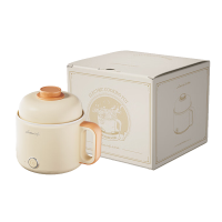 小画仙电煮锅1.6L多功能锅蒸煮一体电蒸锅LDZG-0106
