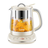 苏泊尔(SUPOR)养生壶 煮茶壶 1.5L家用 保温花茶壶煮茶器316L不锈钢 恒温电热水壶烧水壶 SW-15YQ51