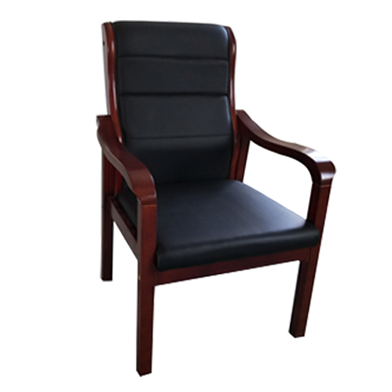 鑫升顺简约现代椅子办公椅会议椅橡木耳朵椅