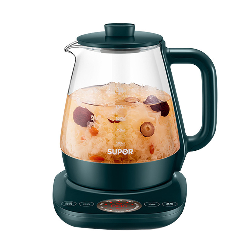 苏泊尔(SUPOR)养生壶家用全自动玻璃电煮茶壶加厚煮茶器多功能养身烧水壶SW-15YT01(滤网)