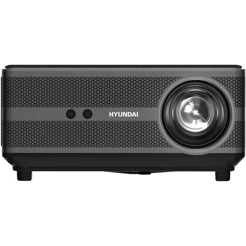 现代(HYUNDAI)H6 投影仪家用 1080P智能家庭影院(无感自动对焦 自动入幕 自动避障 封闭式光机)