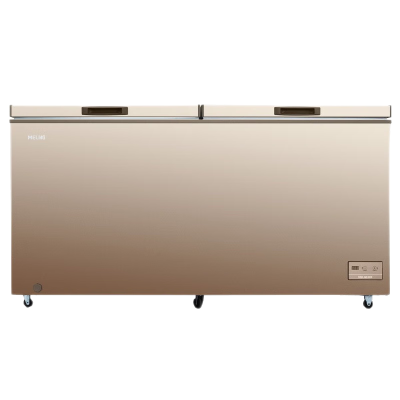 美菱(MELING)BC/BD-418DTX 418升冰柜 冷柜 卧式大容量商用 冷藏冷冻转换单温冰柜 深冷速冻