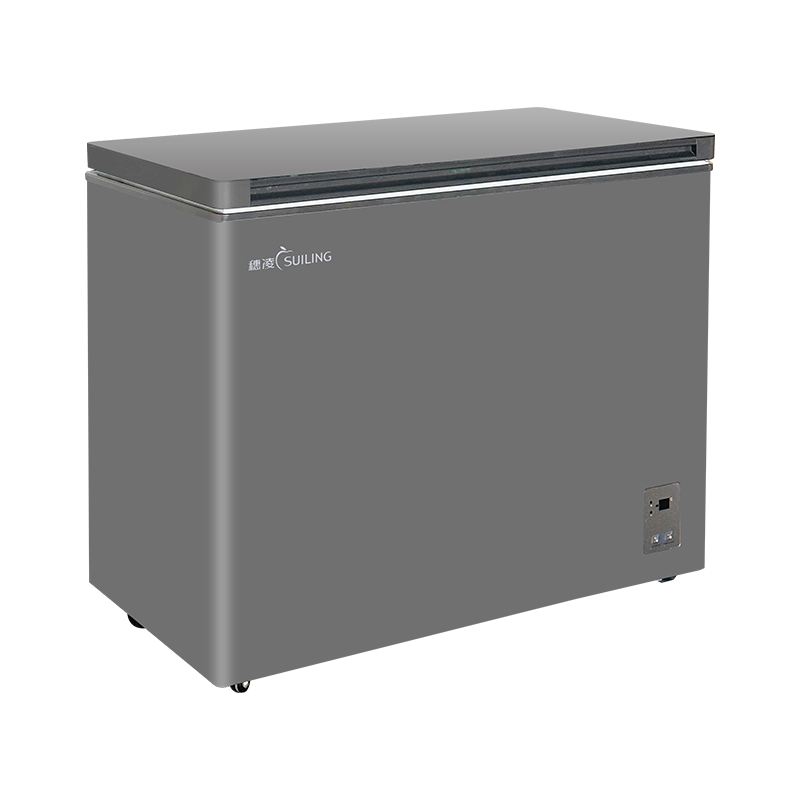 穗凌冰柜商用小冰柜 风冷无霜家用母乳保鲜冷藏冷冻切换冷柜 一级能效-30°彩晶小型冰箱BD-148W