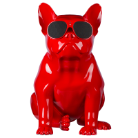 法国 Jarre AeroBull HD斗牛犬蓝牙音响小狗无线音箱创意节日礼品音箱家用3d环绕重低音炮立体声桌面电脑音箱