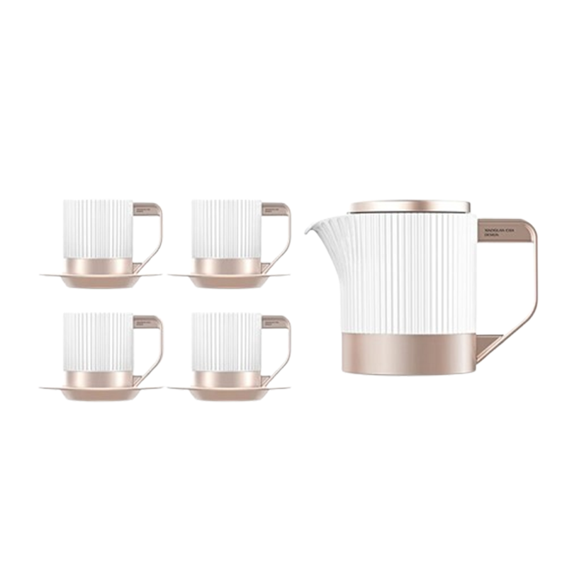 小罐茶行政套茶具骨瓷茶壶茶杯茶具礼盒410ml(随机发货)