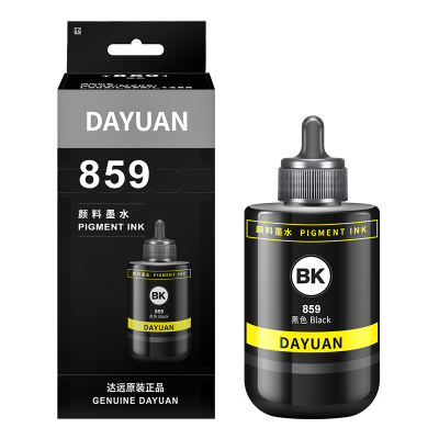 科思特T859颜料墨水 适用Epson爱普生打印机 M105 M205 L605 L655 L1455 859 防水