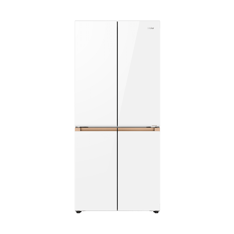 海尔(Haier) 509L十字对开门冰箱超薄零嵌全空间保鲜科技BCD-509WGHTD1BY6U1(白)