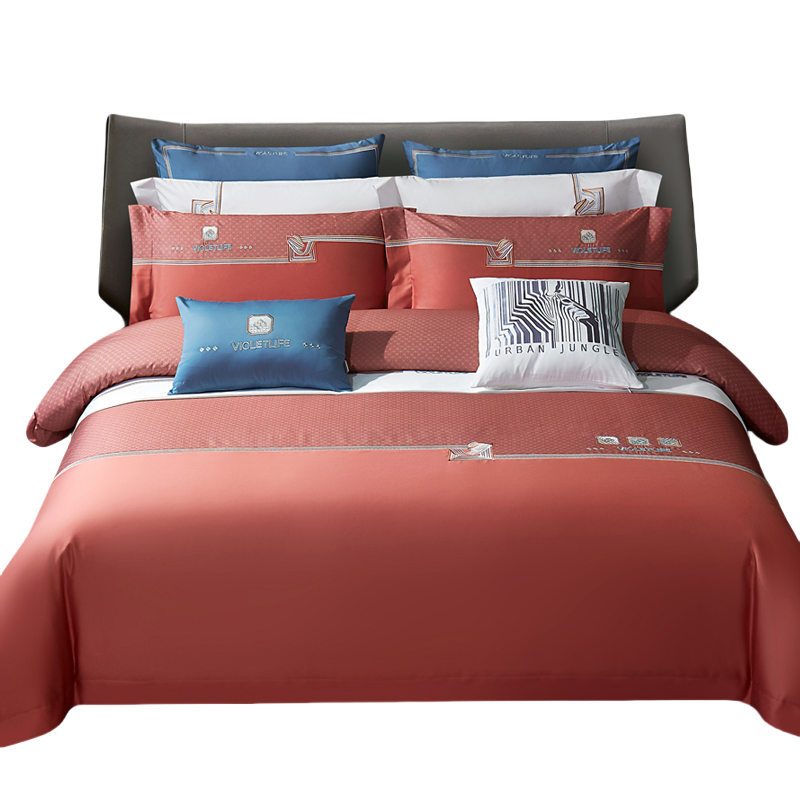 苏宁宜品紫罗兰SNYP-SJT-0009茉里-4四件套适合150*200