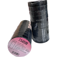 巧思唯 绝缘胶带 18mm*20m 10卷 黑色 筒