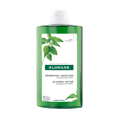 康如(KLORANE)控油洗发露400ml(深度控油 法国进口) 新老包装随机发货