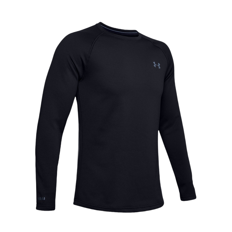 安德玛(under armour) ColdGear Base 4.0男子圆领保暖户外运动长袖 1353349-001