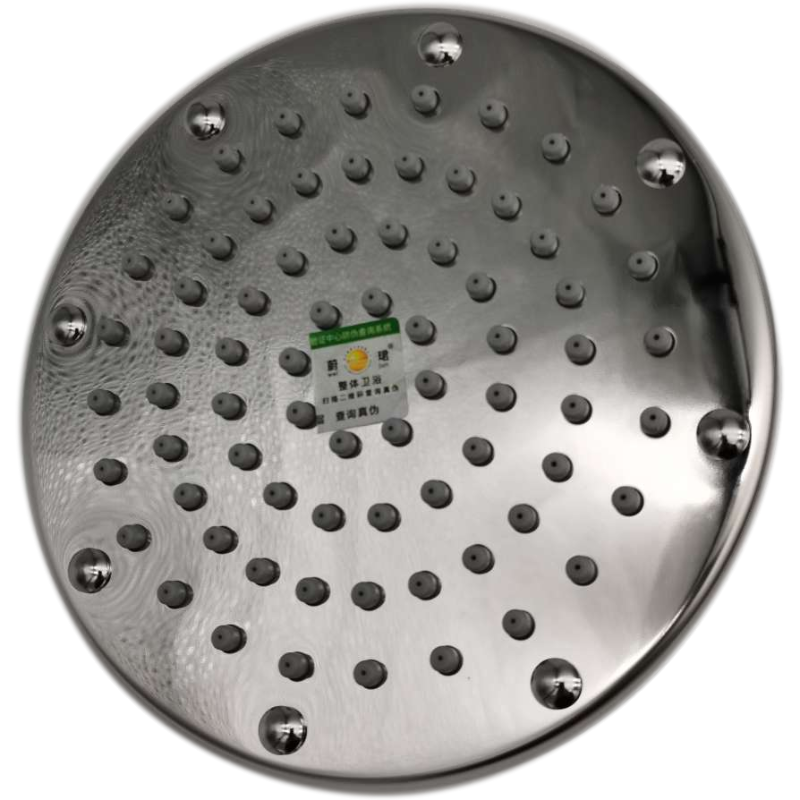 蔚珺淋浴喷头不锈钢15cm