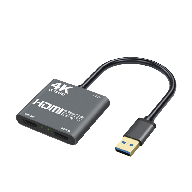 册视USB转HDMI高清网络4K视频采集器cs-4k个