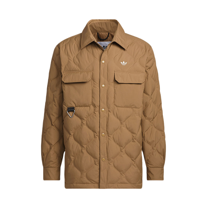 阿迪达斯(adidas) 2024冬男三叶草时尚舒适运动休闲羽绒服 JD3748