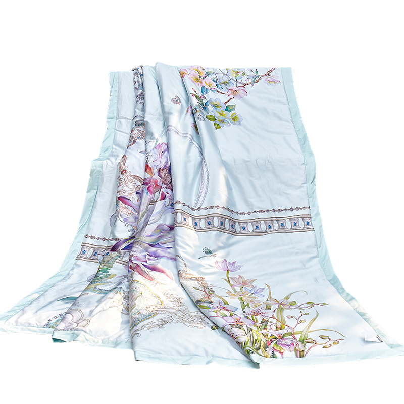 苏宁宜品紫罗兰SNYP-BZ-0004爱丽丝仙境印花夏被200*230