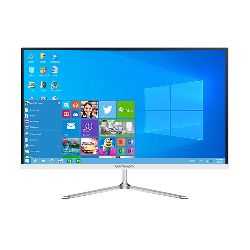 玮普纳 24英寸一体机电脑 酷睿i5-4570/16G内存/512G固态 内置蓝牙 5G双频WIFI 高清直面屏家用娱乐 网课学习 前台收银 商务办公 休闲游戏组装台式电脑整机