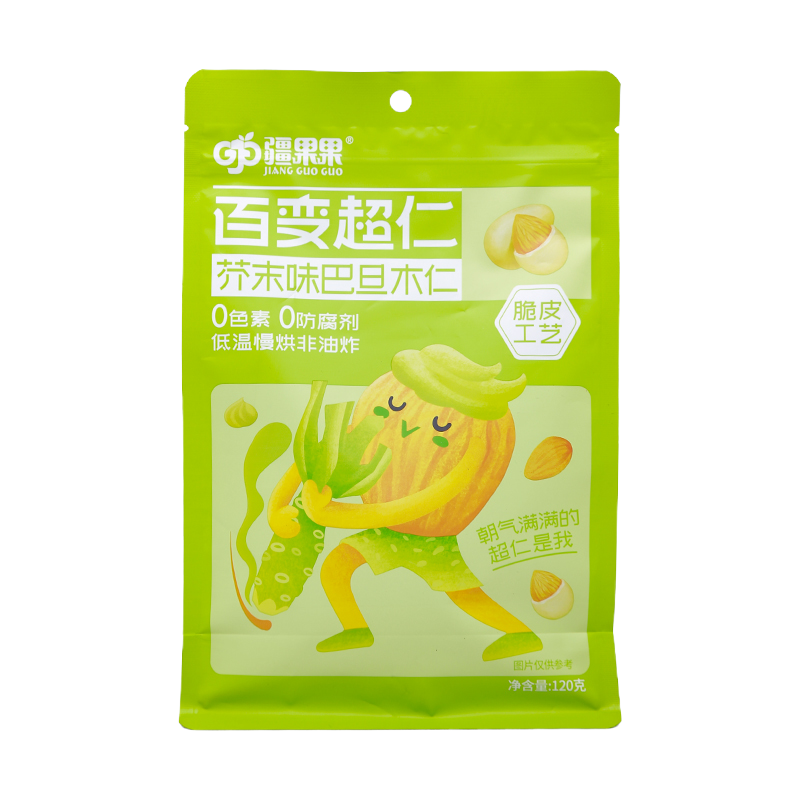 苏宁宜品疆果果芥末味巴旦木仁20g*6包/袋