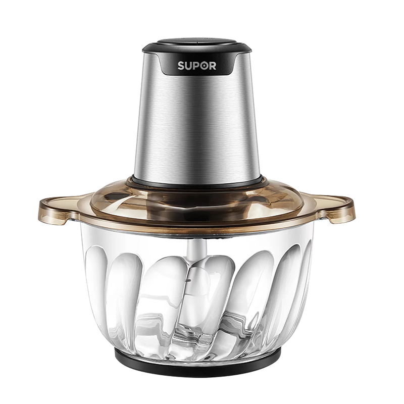 苏泊尔(SUPOR)绞肉机2L家用料理机宝宝婴儿辅食机迷你多功能电动搅拌机小型碎肉机绞馅机肉馅机 JRD01-300