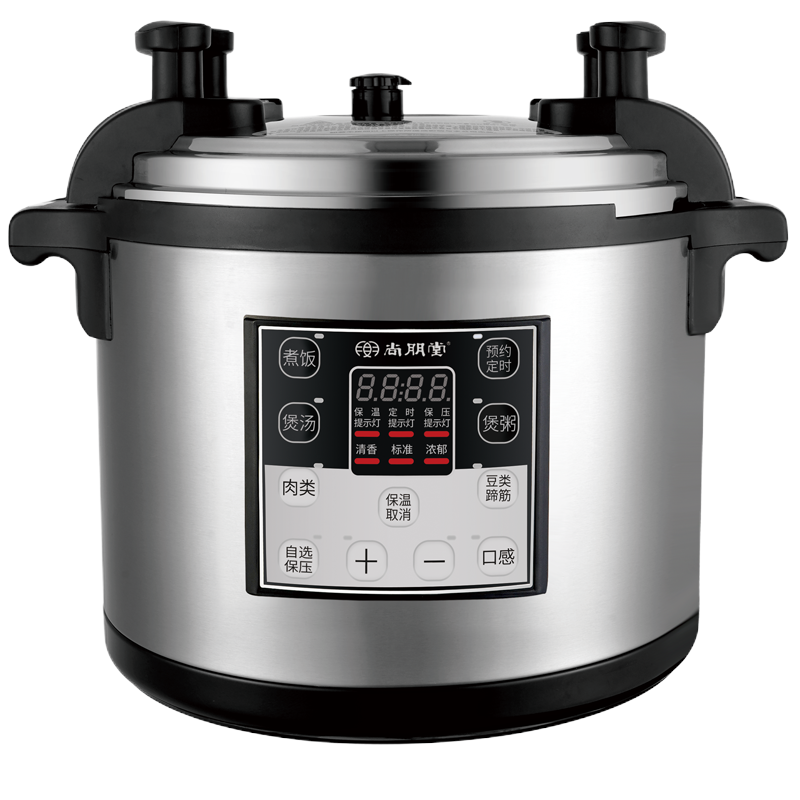 尚朋堂17L大容量电压力锅多功能商用压力锅多容量可选酒店饭店厨房用电压力锅8/10/12/15/17/26/33/40L